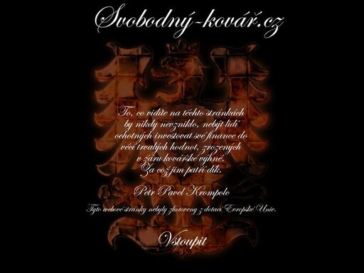 umělecké kovářství a zámečnictví petr pavel krompolc – výroba kovaných výrobků, ruční umělecko-kovářská výroba.