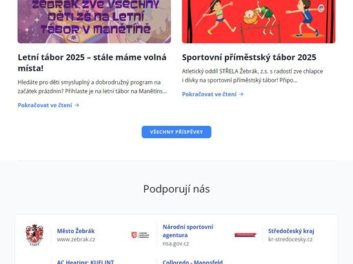 střela žebrák,strelazebrak,střela žebrák,zebrak atletika,zebrak turistika,žebrácký vandr,letní tábor,poutníci,poutnici střela žebrák, z.s. je spolek, zaměřený na volnočasovou práci s dětmi a mládeží.