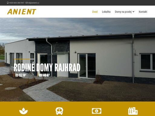 specializujeme se na výstavbu rodinných a bytových domů na jižní moravě. momentálně nabízíme projekty v rajhradu a hrušovanech u brna. kontaktujte nás.