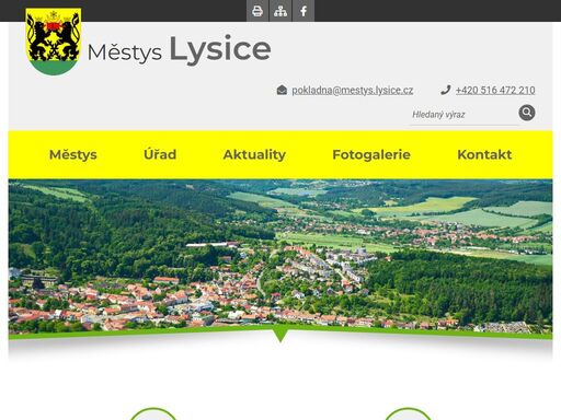 městys lysice