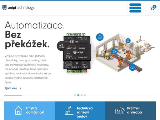 vyvíjíme a vyrábíme programovatelné logické kontrolery (plc) založené na otevřeném softwarovém řešení pro chytrou domácnost, budovy, průmysl a sw vývojáře.