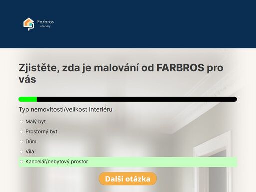 profesionální malování interiérů v praze, kladně a ve slaném. vymalujeme váš byt, dům nebo kancelář rychle, pečlivě a čistě. ozvěte se pro nezávaznou kalkulaci