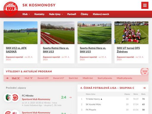 špičkový regionální fotbalový klub z mladoboleslavska. 