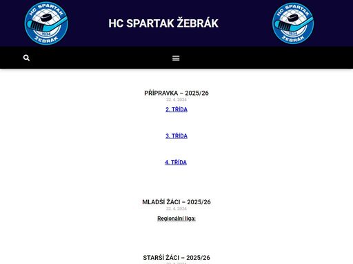 hc spartak žebrák zebrak-a