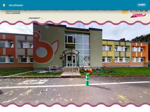 oficiální webové stránky mš pod lajsníkem v mostě. najdete tu aktuální informace a sdělení pro rodiče.