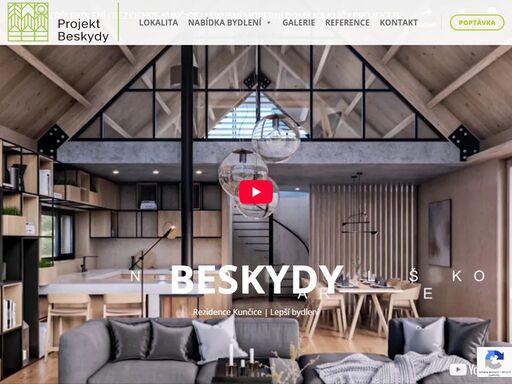 projekt beskydy nabízí moderní bydlení v beskydech. rezidence 3 domy. klid! hory! výhledy! splňte si sen o lepším bydlení! podívejte se!