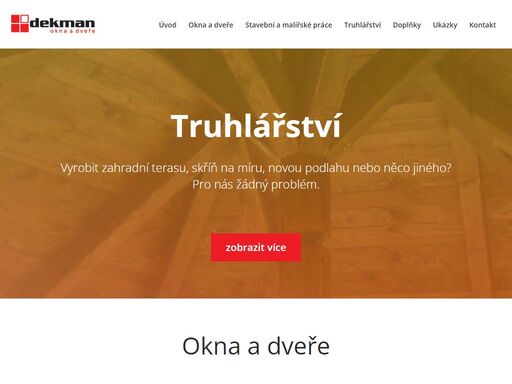 truhlářství, okna, dveře, plastové, stavební práce, zednické práce, obkladačské práce, malování, lakování, oprava dřevěných oken výroba plastových a dřevěných oken. truhlářství. stavební a malířské práce.