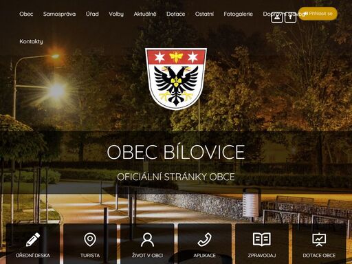 bílovice.cz - oficiální portál obce bílovice