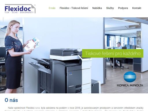 autorizovaný prodej a servis tiskáren konica minolta