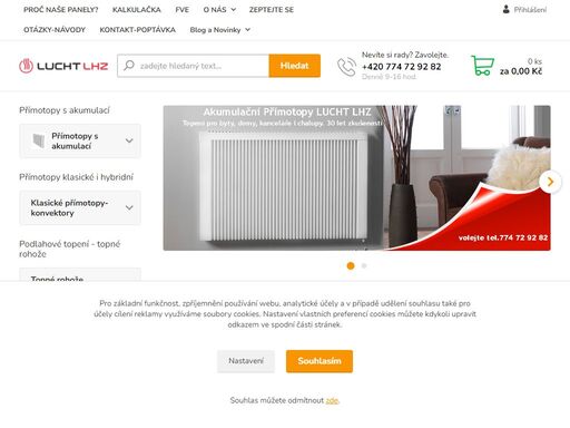 12 let záruka - prodáváme přímotopné panely s akumulací, které šetří vaši peněženku. elektrické topení nemusí být drahé