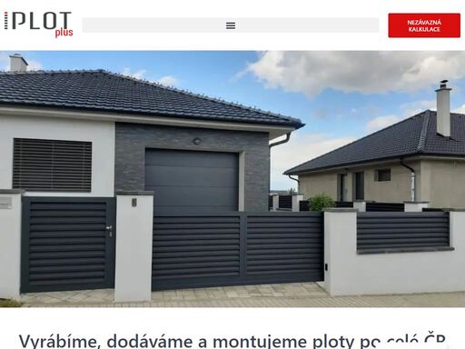 jsme tradiční výrobce hliníkových plotů. vyrábíme a dodáváme klasické i designové ploty nejvyšší kvality po celé čr. nabízíme nejnižší cenu na trhu.