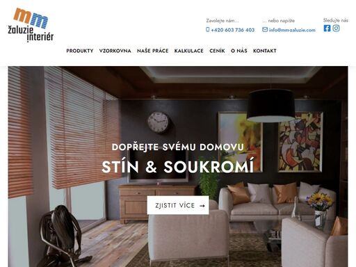 žaluzie, rolety, markýzy a stínící technika - mm žaluzie praha