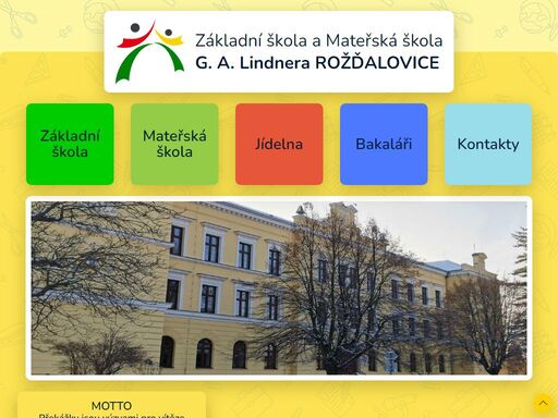 základní škola a mateřská škola g. a. lindnera rožďalovice