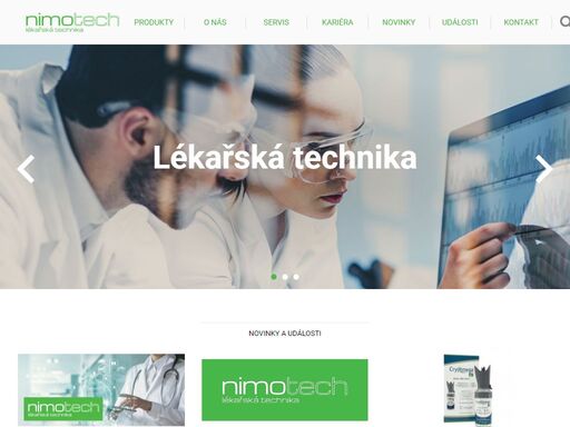špičková lékařská technika, již 35 let na trhu