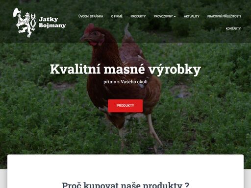 lokální masné výrobky nejvyšší kvality