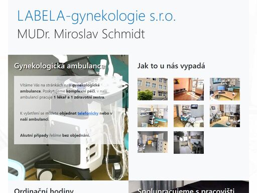 gynekologická ambulance
gynekologická ambulance mudr. miroslav schmidt