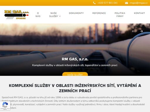 společnost rm gas, s.r.o. působí na trhu již od roku 1996 a za tu dobu si vybudovala pověst spolehlivého a profesionálního partnera pro široké spektrum stavebních a technických činností. díky letitým zkušenostem a týmu odborníků…