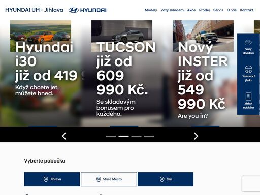 jediný autorizovaný dealer a servisní partner hyundai na jihlavsku.