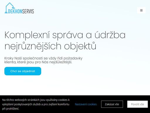 firma dekhon servis s.r.o. poskytuje komplexní servis v oblasti správy a údržby nemovitostí. umožňujeme využívat náhradní plnění dle zákona o zaměstnanosti.