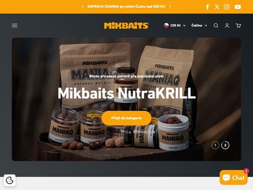 mikbaits byla založena michalem kučerou roku 2005. velmi rychle jsme se stali jednou s největších firem v oblasti kaprových návnad a nástrah v čechách. popularitu jsme si získali především díky kvalitě produktů, velké šíři sortimentu a vstřícnému přístupu k zákazníkům.
