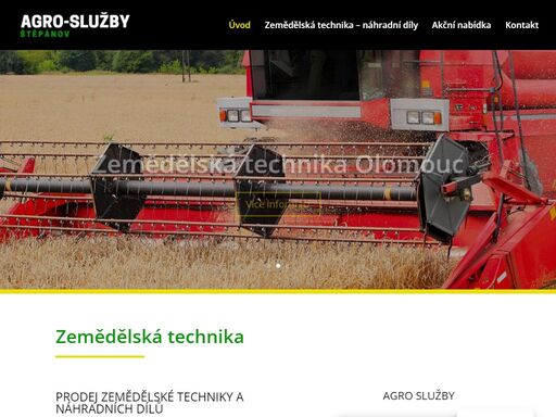 hledáte specialistu na zemědělskou techniku v olomouci? obraťte se na firmu agro služby štěpánov, která prodává a servisuje zemědělské stroje. zemědělská technika olomouc.