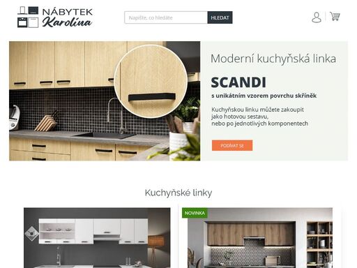 vítejte v našem obchodě. od roku 2011 se zabýváme prodejem kvalitního nábytku za příznivé ceny. zaměřujeme se na moderní kuchyňské linky, a to jak již hotové sestavy, tak i sestavy volitelné, které si můžete sestavit přesně podle vašich požadavků. v našem sortimentu najdete také dětský a studentský nábytek, jídelní…