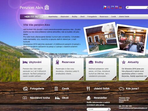 náš penzion je celoročně dostupný,  je vhodný pro zimní i letní rekreaci pro rodin s dětmi, větší skupiny i pro školy v přírodě…
