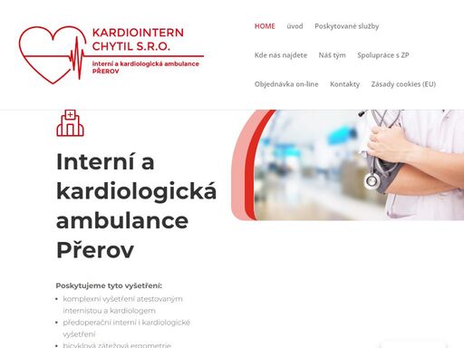 mudr. chytil - interní a kardiologická ambulance přerov, interna přerov, interní , chytil přerov, kardio přerov, vyšetření srdce přerov