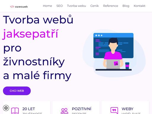seo jako brno. vytvořím web, který bude vydělávat, plnit požadované cíle. 
   kvalitní řešení pro jednotlivce i firmy