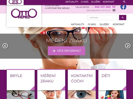 oční optika a optometrie němec je rodinná firma, která staví na profesionalitě,zkušenostech a tradici, na vstřícném a individuálním přístupu a k tomu využívá současně nejmodernější přístroje a poznatky.