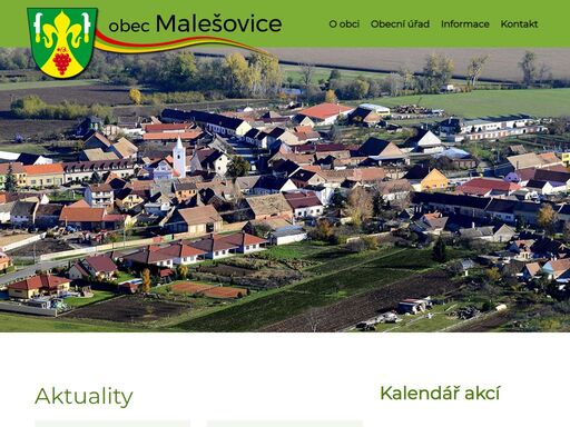 obec malešovice