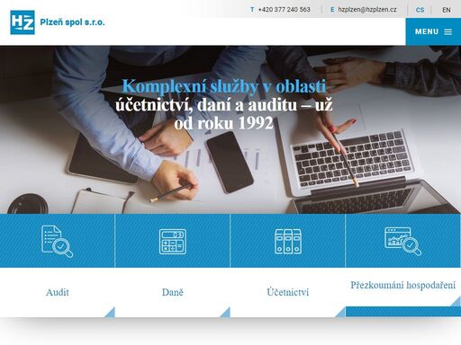 poskytujeme široké spektrum služeb v oblasti účetnictví, auditu  a daní, pracujeme pro právnické i fyzické osoby z plzeňska i dalších regionů.