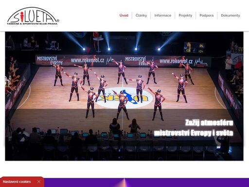 sportovní klub akrobatického rock 'n' rollu | silueta praha
