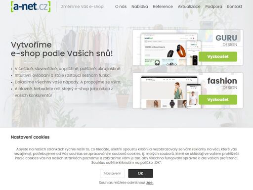 e-shopy, webové stránky, řešení hned i na míru. na trhu e-commerce působíme od roku 2002. buďte jiní a tím úspěšní.