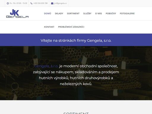 zabýváme se nákupem, skladováním a prodejem hutních výrobků, hutních druhovýrobků a neželezných kovů.
