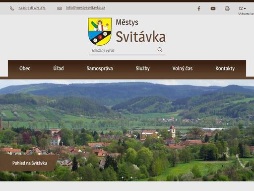 oficiální stránky obce svitávka