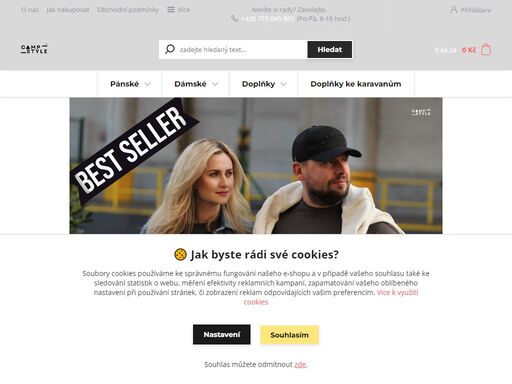 oblečení pro kempování a karavaning pro každý den, které si můžete vzít s sebou kamkoliv