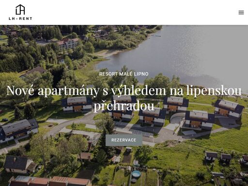 resort malé lipno nové apartmány s výhledem na lipenskou přehradou rezervace o resortu malé lipno nové apartmánynabízíme k pronájmu moderně zařízené apartmány. resort malé lipno se nachází v obci černá v pošumaví s výhledem na lipenskou přehradu. šumava na dlanihluboké lesy, rozlehlé louky, fascinující rašeliniště i proslulá ledovcová jezera. právě taková jsou ta nejhezčí místa