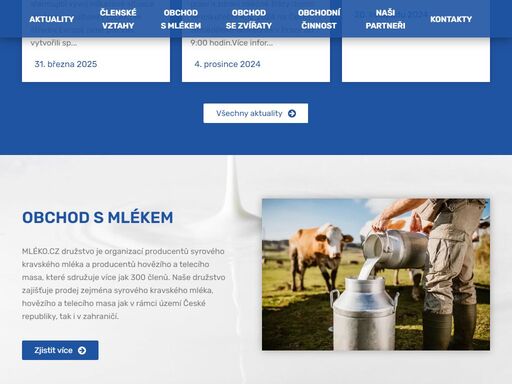 mléko cz