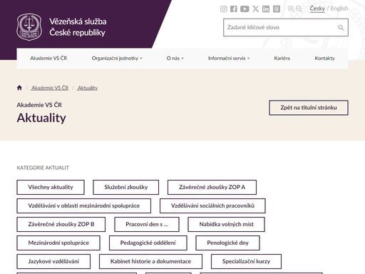 akademie vs čr