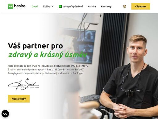 váš partner pro zdravý a krásný úsměv. mddr. jan šmíd je již třetí generací zubních lékařů.