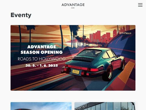 advantage cars je místo pro automobilové nadšence. pečlivě vybraná nabídka vozů, nadstandardní servis, zakázkové úpravy a profesionální detailing.