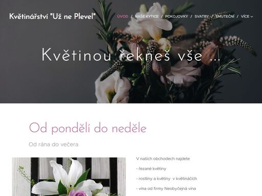 květiny