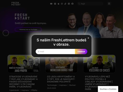 svěží pohled na svět byznysu