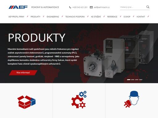 výhradní distributor skupiny hitachi v oboru měničů frekvence, programovatelných automatů a operátorským panelů pro česko a slovensko