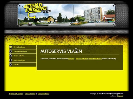 autoservis (autosklo) vlašim provede výměnu a opravu autoskel, servis klimatizace a vozu...