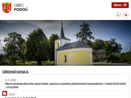 obec má 219 obyvatel. dominantou návsi je kaple zasvěcená sv. cyrilu a metoději z roku 1893. středem celé obce protéká potok.