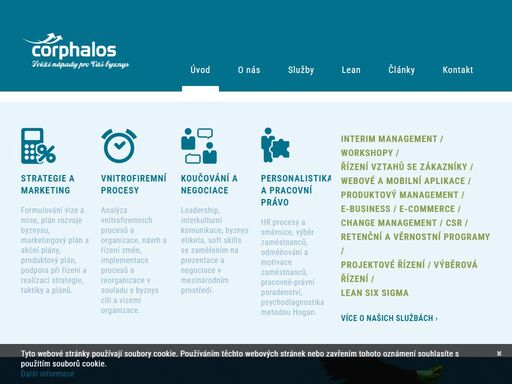  | poradenství v oblasti rozvoje a řízení firem, procesů, interim management, implementace web cms a crm řešení.