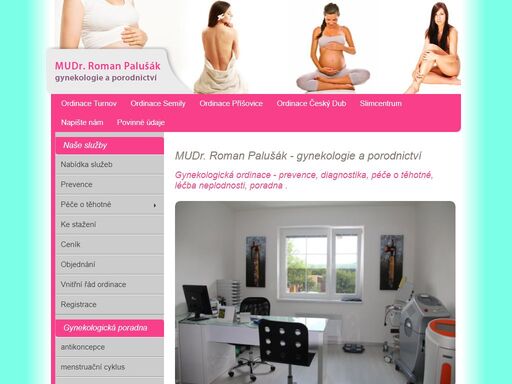 mudr. roman palušák  - gynekologická a porodnická ordinace.