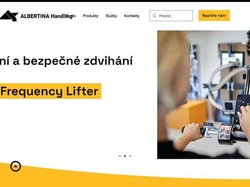 albertina handling přináší špičková řešení pro ergonomická a efektivní manipulace v průmyslových provozech, logistice i skladování.